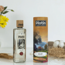 Platin 250 ml. Silindir Kutulu Elit Seri Elif Kolonyası